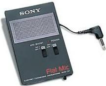 Sony ECMF01 Boundary Effect Microphone, Flat design optimized for recording meetings  (ECM F01, ECM-F01)