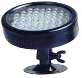 Clover IR045 Night Light, Weather Resistant, 60 Foot Range, Low Power Consumption, 68 LED illuminators 830nM, DC 12V 500mA. User Friendly, Easy To Connect, Low Power Consumption, UPC 617517900459 (IR 045 I R045 IR-045 I-R045 045)