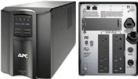 APC American Power Conversion SMT1000 Smart-UPS 1000VA LCD 120V Uninterruptible Power Supply (UPS), Output Power Capacity 670 Watts/1000 VA, Nominal Input/Output Voltage 120V, Output Frequency 47 - 53 Hz for 50 Hz nominal/57 - 63 Hz for 60 Hz nominal, Output Voltage Distortion Less than 5% at full load, Interface Port SmartSlot, USB Connectivity (SMT-1000 SMT 1000 SM-T1000) 